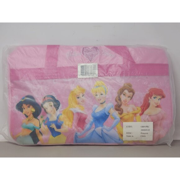 New Disney‎ Follow Your Heart Princesses Duffel Bag - Picture 1 of 9